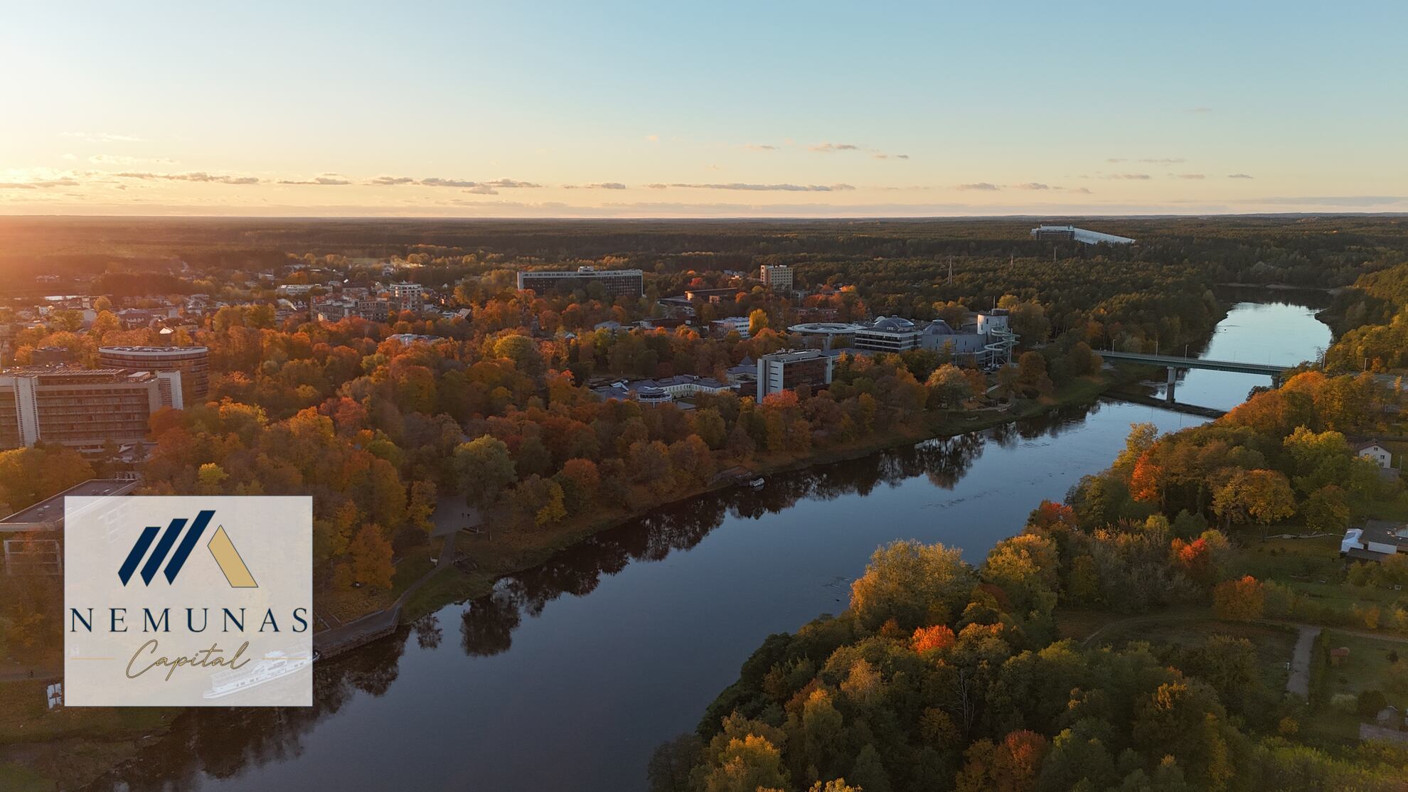 Druskininkai, Nemuno panorama iš paukščio skrydžio